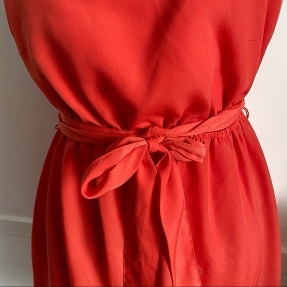 Gap • Red Tie Waist Above The Knee Sundress - Picture 2 of 4